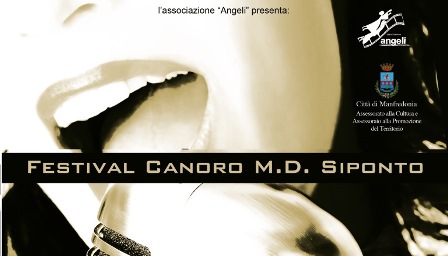 6° Concorso Canoro “M.D.SIPONTO”, appuntamento al 3 settembre: ultimo giorno per le iscrizioni