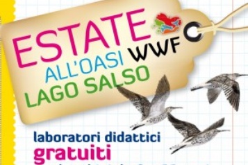 ESTATE ALL'OASI LAGO SALSO: LABORATORI DIDATTICI GRATUITI