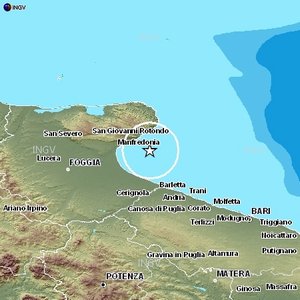 Scossa di terremoto sul Gargano: epicentro il Golfo di Manfredonia