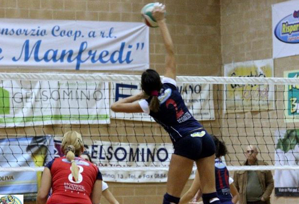 VOLLEY, CADUTA DOLOROSA A MODUGNO