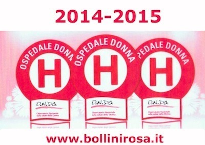 Tre bollini rosa all´IRCCS Casa Sollievo della Sofferenza