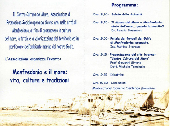 Manfredonia e il Mare: vita, cultura e tradizioni