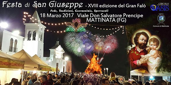 Mattinata: Iniziati ufficialmente i preparativi per la Festa di San Giuseppe