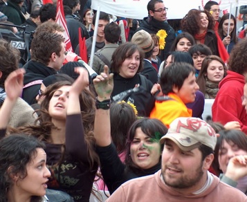 LA PROTESTA CONTRO IL GOVERNO ARRIVA ANCHE A MANFREDONIA