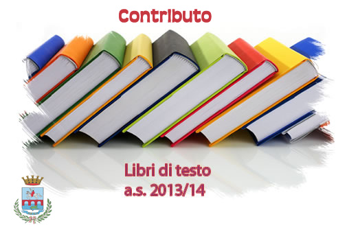 Contributo libri di testo 2013/2014