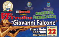 Tiro a volo, 6° memorial ‘Giovanni Falcone’