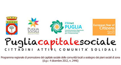 PugliaCapitaleSociale. Incontro pubblico