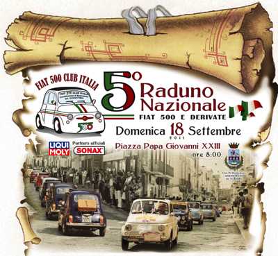 5° edizione del raduno Fiat 500