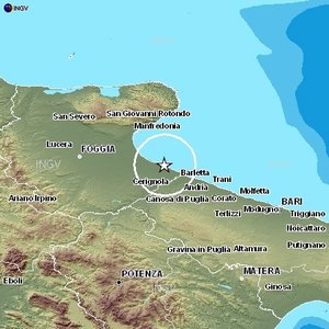 Terremoto al confine tra le province di Foggia e Bat