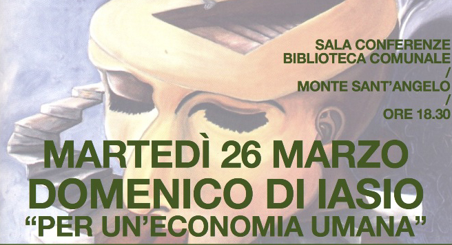 Per un’economia umana”, martedì 26 al via il ciclo di seminari di filosofia