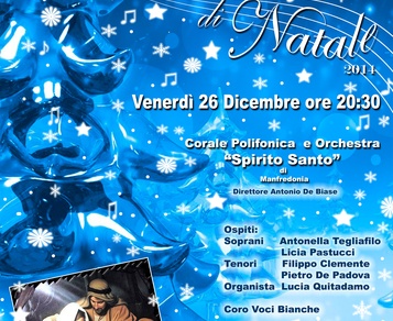 CONCERTO DI NATALE CORALE POLIFONICA SPIRITO SANTO