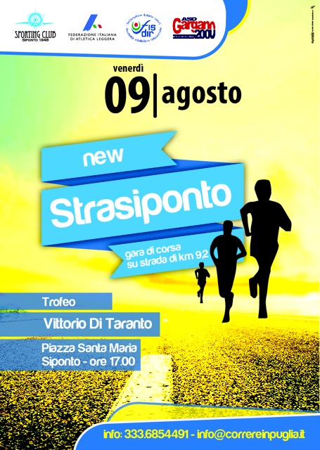 1^edizione New “STRASIPONTO” Trofeo Vittorio Di Taranto