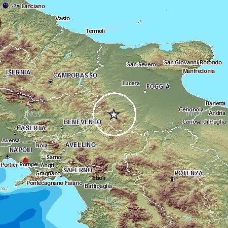 Terremoto 3.3 sui Monti Dauni: epicentro tra Orsara e Bovino