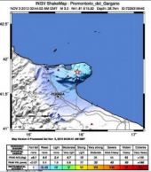 Terremoto sul Gargano, dall´inizio dell´anno 64 scosse