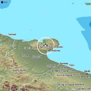 Terremoto sul Gargano