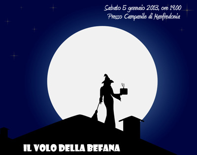 Il volo della Befana