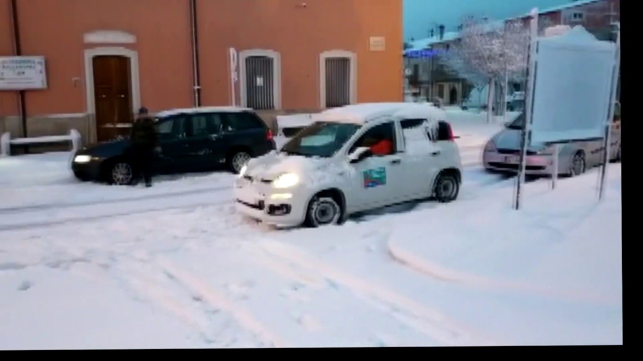 Temporali di neve sui Monti Dauni