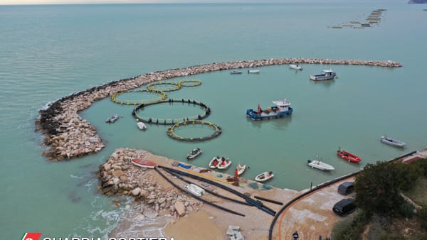 Sequestrato approdo di Mattinatella sul Gargano