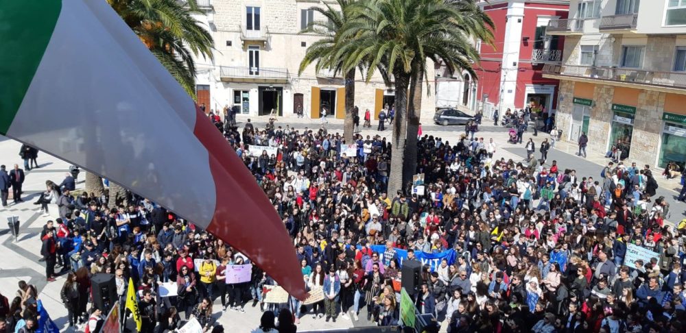 Riccardi “Complimenti agli studenti della città, uniti per la legalità”