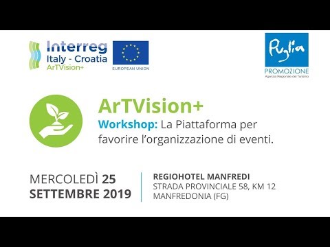 Presentata la Piattaforma per favorire l’organizzazione degli eventi