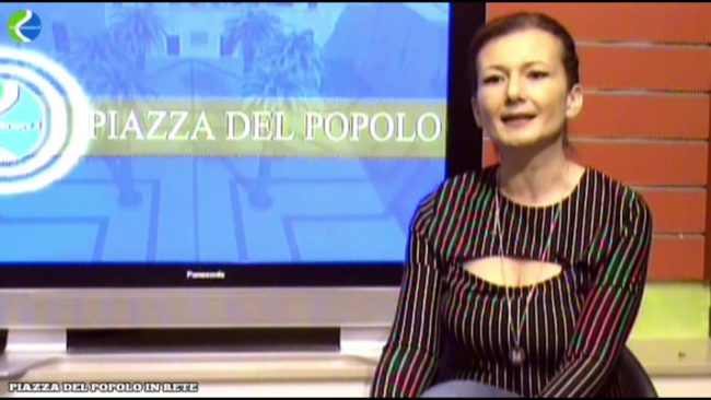 ore 15.00 Torna PIAZZA DEL POPOLO in rete con Maria Teresa Valente
