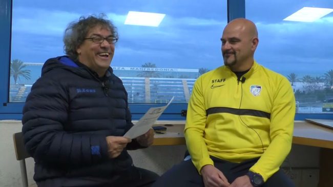 Intervista a Franco Cinque e Dott. Michele D’Alba, allenatore e Presidente del Manfredonia Calcio