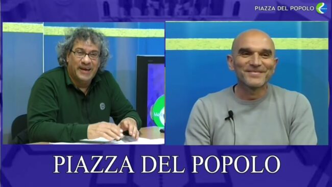 Piazza del Popolo 36ª puntata Ospite Orazio Falcone, Presidente Provinciale UISP